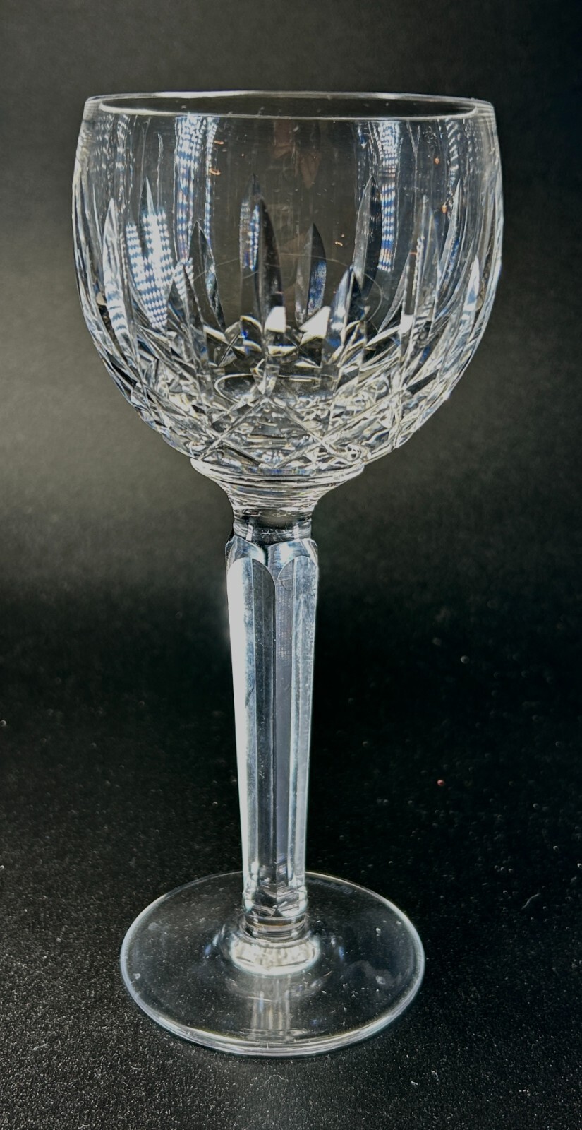 Waterford Hock Wine Glass Signed (discontinued) GA Suporte Tech
