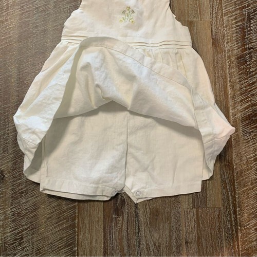 Okaidi Linen Child’s Dress New With Tags Girls 12 Month Beige - Picture 9 of 13