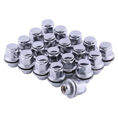20pcs Premium Chrome Mag Lug Nuts for Toyota Lexus Scion - 12x1.5mm Hex ...