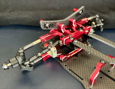 YOKOMO YD-2 SXⅢ ver.Red pre-assembled chassis. Slide rack 