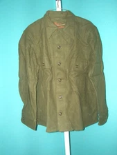 ARMY OG WOOL  LARGE COLD WEATHER FIELD SHIRT/ JACKET  UNISSUED