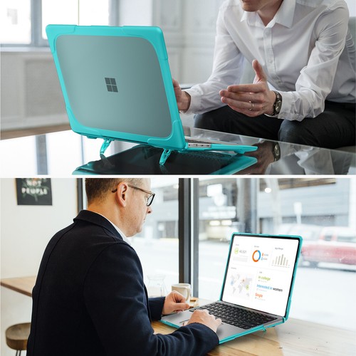 Shockproof Hard Shell Kickstand Case Cover for Microsoft Laptop 7 13.8" (2024) - 第 71/71 張圖片