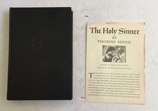 THE HOLY SINNER by Thomas Mann(1951, Hardcover) VTG M-1