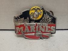SISKIYOU UNITED STATES MARINES I-50 BELT BUCKLE 1987