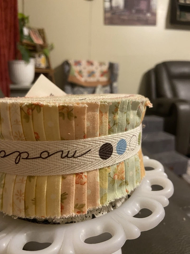 Mill House Inn By Fig Tree Quilts For Moda Very Rare OOP Jelly Roll - Image 4 of 4