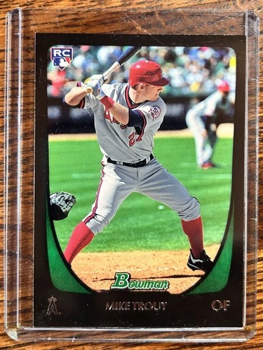 Mike Trout Bowman 2011 Rookie #101 Los Angeles Angels MLB Baseball Card