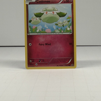 Cottonee 70/124 XY Regular Common 50 HP Basic English Pokemon TCG TPC