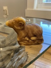 Vintage Brown Ram / Bighorn Sheep Decorative  Candle
