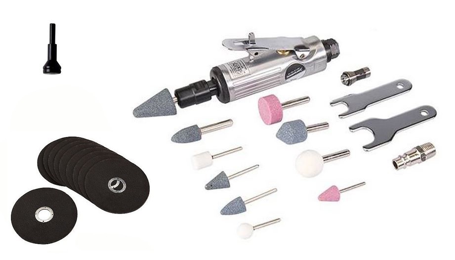 Mini meuleuse pneumatique pour restaurer la carrosserie et poncer