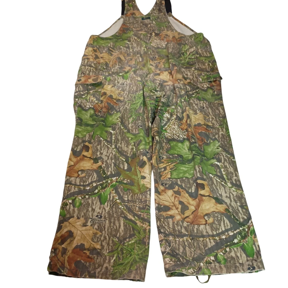 Mossy Oak Explorer 围兜工作服迷彩狩猎工作尺寸 2XTG 男式 — 第 2/4 张图片