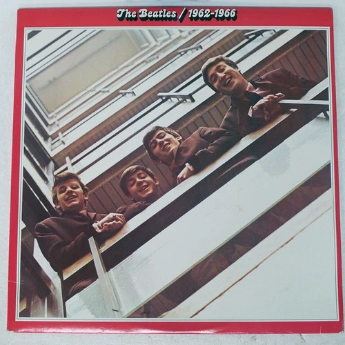 BEATLES 1962-1966 CAPITOL SEBX11842 US REISSUE INNER SLEEVE RED VINYL VINYL 2LP