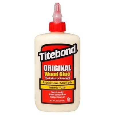 Titebond Original Wood Glue 8 oz.  Titebond Original Wood Glue   4 oz Bottle  
