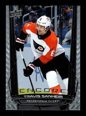 5-10-22 PWE . 2025-26 upper deck series 1 #e-32 travis sanheim encore