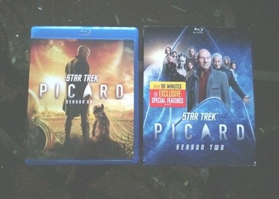 Star Trek: Picard Season One & Two (Blu-ray, 2022, 3-Disc Set) 1 + 2 *READ*