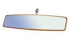 Orange Billet Aluminum Panoramic Rear View Mirror