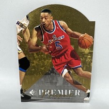 1994-95 Upper Deck SP Juwan Howard #D5 Premier Prospects Die Cut Rookie Card RC. rookie card picture