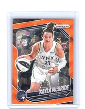 2025 Panini Prizm WNBA Kayla McBride #45 Orange Ice