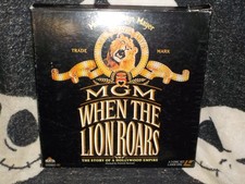 MGM When the Lion Roars Laserdisc LD Box Set Patrick Stewart Free Ship 50