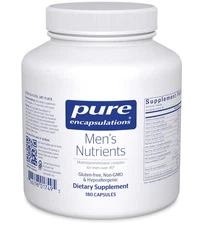 Pure Encapsulations Men's Nutrients - Multivitamin 180 Count (Pack of 1) 