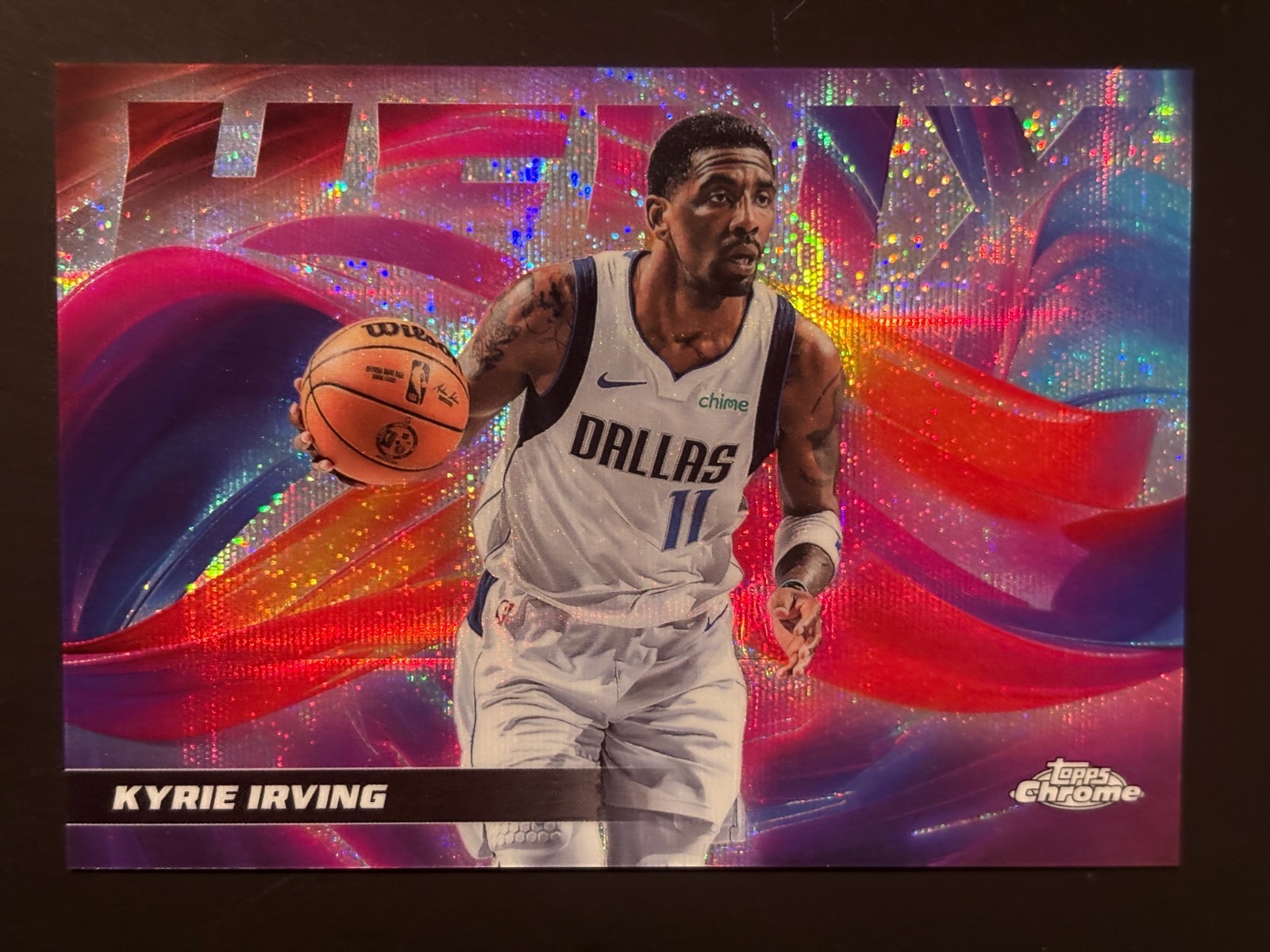 2025-26 Topps Chrome Kyrie Irving Helix Case Hit SSP