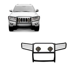 Black Horse Off Road 17a080200ma-plb Grille Guard Steel For Jeep Grand Cherokee