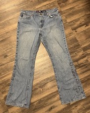 Vintage Y2K Bongo Studded Flare Jeans Size 13 Medium Wash