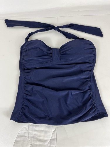 Relax By Tommy Bahama Swimwear Woman’s Size M Tankini Swim Top -3850