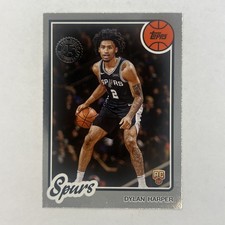 2025-26 Topps Basketball 1980 Throwback Dylan Harper RC #80BK-52