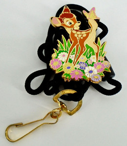 Disney Bambi Cast Exclusive ID Lanyard Spring Flowers