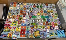 174 Vintage BSA Patches 1960 70s 80s Large Lot Boy Scouts Local National MD PA +