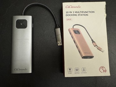 Gigimundo LK10 10in1 Dockingstation External Dual Monitor M1 M2 M3 Mac/PC/Laptop
