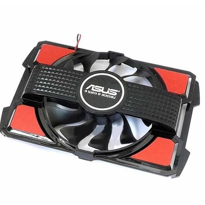 For ASUS RX550 R7 350 GT630 ENGT430 220 240 2PIN Graphics Card Fan