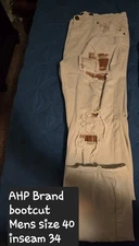 AHP Men's Bootcut 40 X 34