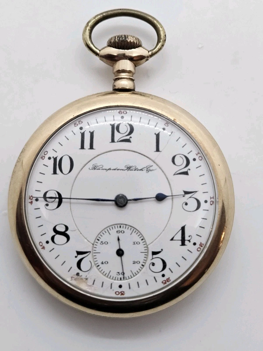 Hampden Pocket Watch Pocket Watches 1900-1909 Year Manufactured 21