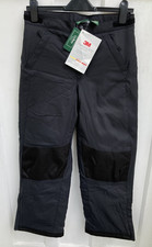 NEW L.L. Bean Cold Buster Pants Kids 12 Black 3M Thinsulate Insulated Ski Winter