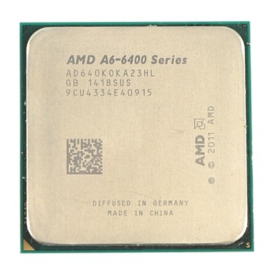 AMD A Series A6-6400 3.9 -4,1 GHz CPU Prozessor FM2 Dual Core AD640KOKA23HL