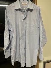 Gold Label Roundtree Yorke Non-Iron Button- Down Collar Dress Shirt 17/34