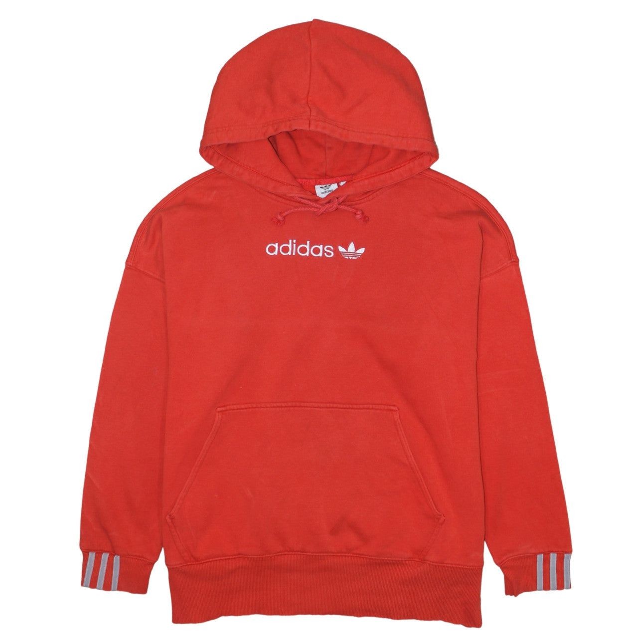 Adidas Orange Hoodie Womens 2Xl