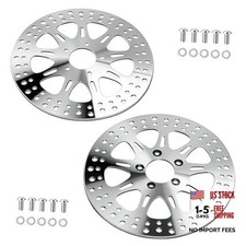 Harley Brake Rotor 11.8'' Front Rotors 2 Piece Compatible with Harley Street