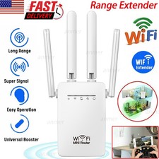 1200Mbps WiFi Range Extender Wireless Repeater Signal Booster Amplifier