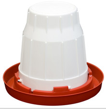 GQF 4478 - Gallon Poultry or Game Bird Waterer with Snap-On Base - Ctn. 12