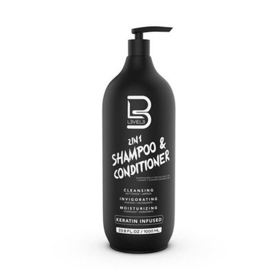 L3VEL3 2 in 1 Shampoo & Conditioner 1000ml 