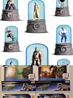 Burger King Star Wars Satz 8 Figuren +  5 Puzzle King Jr Meal 2026 StarWars Neu