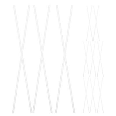 25 Pcs Figure Support Stick Acrylic Rods for Crafts Dowels Crafting