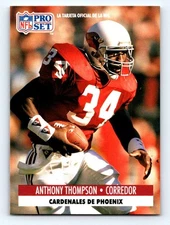 1991 Pro Set Spanish #197 Anthony Thompson Fresh Break EX-EXMINT