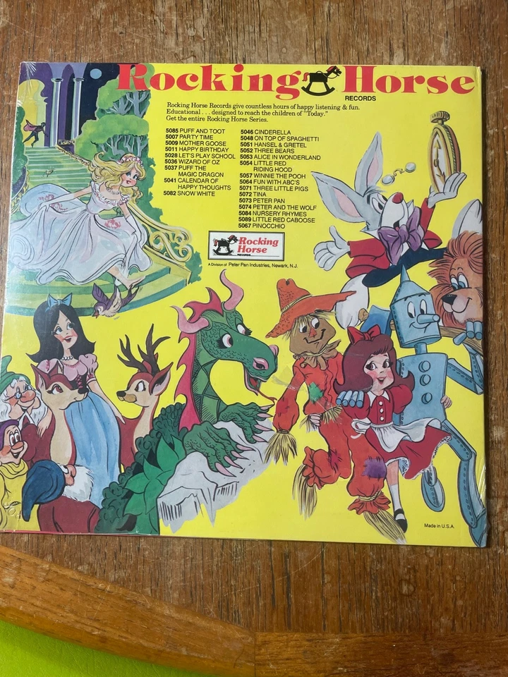 Alice In Wonderland And The Emperor's New Clothes LP Rocking Horse Players NEW - Image 2 of 2