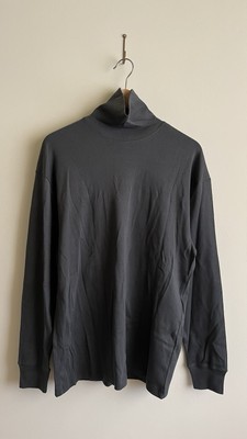 Lemaire Dark Grey Turtleneck Top