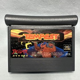 Atari Jaguar Tempest 2000 Game Cartridge Tested and Working with Manual