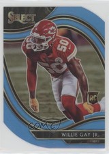 2020 Panini Select Field Level Light Blue Prizm Die-Cut Willie Gay Jr #396 12b5