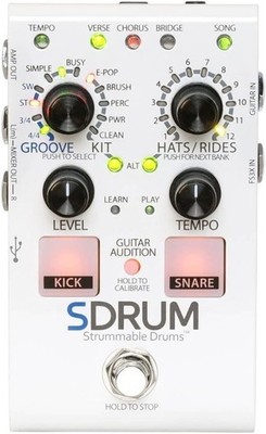 DigiTech SDRUM Strummable Drums Pedal DIGSDRUM-V-04